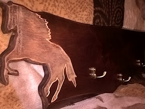 Wieszak drewniany Koń - zdjęcie od Pradolina Wisły