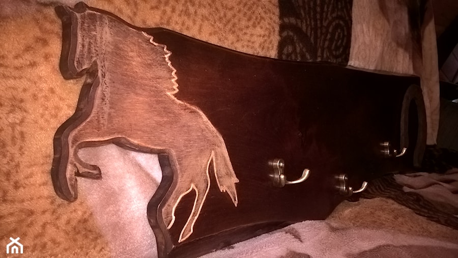 Wieszak drewniany Koń - zdjęcie od Pradolina Wisły
