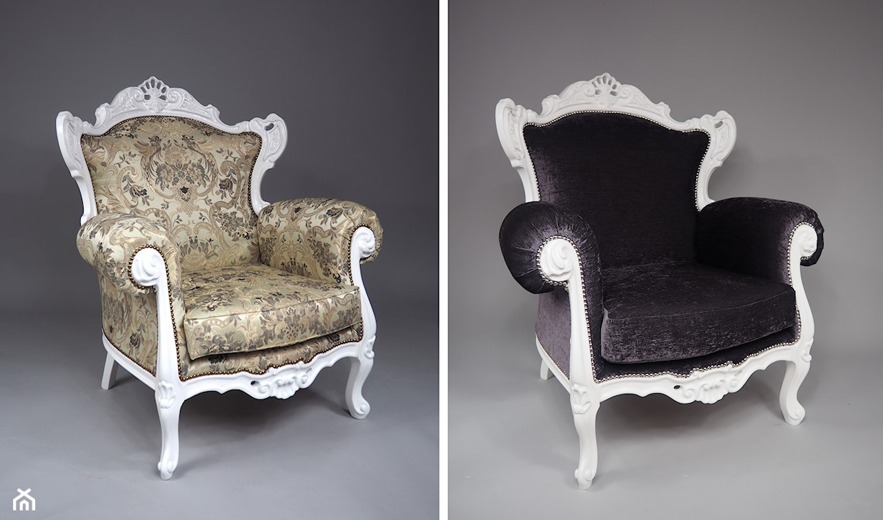 fotele w stylu modern classic, meble stylowe, fotele stylowe