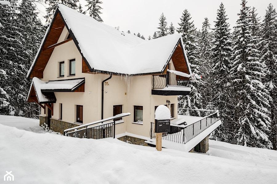 Dom Alpejski Spa Premium, Kościelisko - Duże jednopiętrowe domy jednorodzinne murowane z czterospadowym dachem - zdjęcie od www.tatrytop.pl