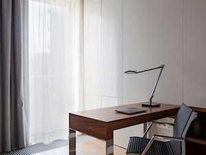 Apartament na Powiślu - Biuro, styl nowoczesny - zdjęcie od Izabela Rydygier Architektura Wnętrz