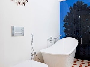 Mieszkanie - Stare Włochy - Łazienka, styl nowoczesny - zdjęcie od Izabela Rydygier Architektura Wnętrz