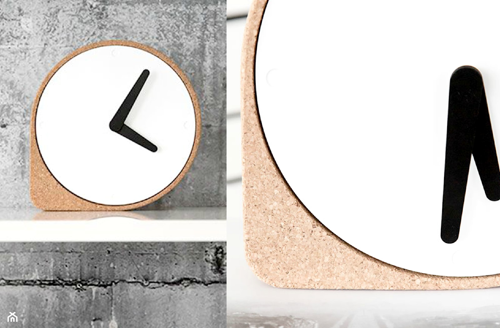 Stojące zegary - minimalizm współczesnego projektu. - zdjęcie od cleo-inspire - Homebook