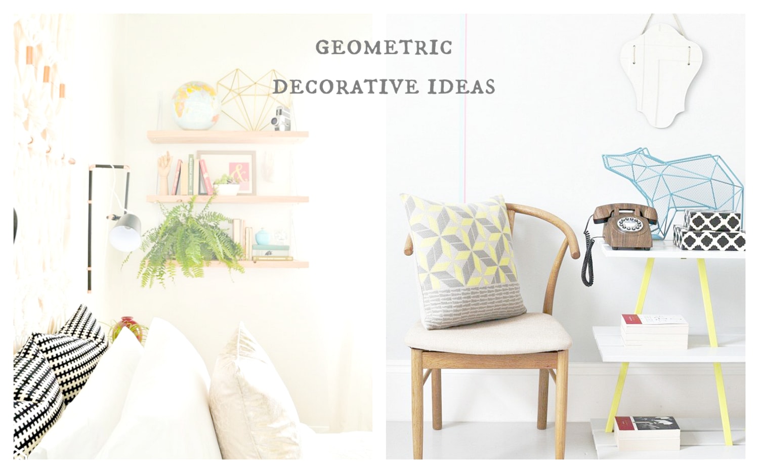 Geometryczne dekoracje - zdjęcie od cleo-inspire - Homebook