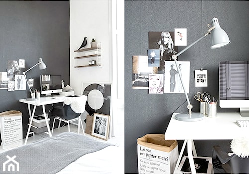 Jak wygospodarować miejsce na biurko w swojej sypialni? - zdjęcie od cleo-inspire