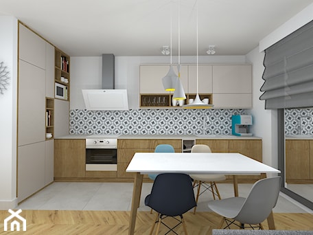 Aranżacje wnętrz - Kuchnia: rowerowe mieszkanie - Kuchnia, styl nowoczesny - RedCubeDesign projektowanie wnętrz. Przeglądaj, dodawaj i zapisuj najlepsze zdjęcia, pomysły i inspiracje designerskie. W bazie mamy już prawie milion fotografii!