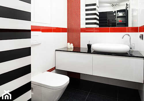 Łazienka, styl nowoczesny - zdjęcie od RedCubeDesign projektowanie wnętrz