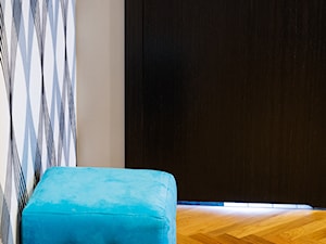 biało-czarny domek - Hol / przedpokój, styl minimalistyczny - zdjęcie od RedCubeDesign projektowanie wnętrz