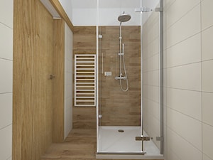 mieszkanie po dziadku - Mała bez okna łazienka, styl nowoczesny - zdjęcie od RedCubeDesign projektowanie wnętrz