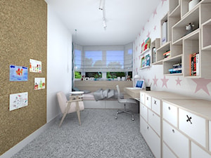 POKOJE DZIECIĘCE - Pokój dziecka, styl skandynawski - zdjęcie od RedCubeDesign projektowanie wnętrz