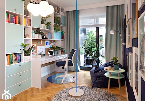 pokój Basi - Pokój dziecka, styl skandynawski - zdjęcie od RedCubeDesign projektowanie wnętrz