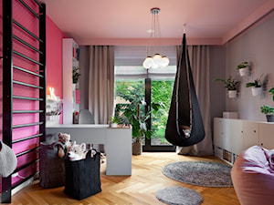 pokój Krysi - Pokój dziecka, styl skandynawski - zdjęcie od RedCubeDesign projektowanie wnętrz