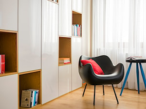 bardzo kobiece mieszkanie - Salon, styl nowoczesny - zdjęcie od RedCubeDesign projektowanie wnętrz