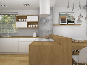widok na Maślice - Kuchnia, styl nowoczesny - zdjęcie od RedCubeDesign projektowanie wnętrz