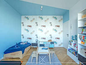 Apartament 120 m² w zabudowie szeregowej na kieleckim Baranówku - Pokój dziecka, styl nowoczesny - zdjęcie od DYK.DESIGN