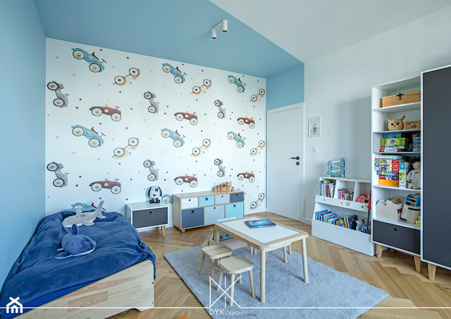 Apartament 120 m² w zabudowie szeregowej na kieleckim Baranówku - Pokój dziecka, styl nowoczesny - zdjęcie od DYK.DESIGN