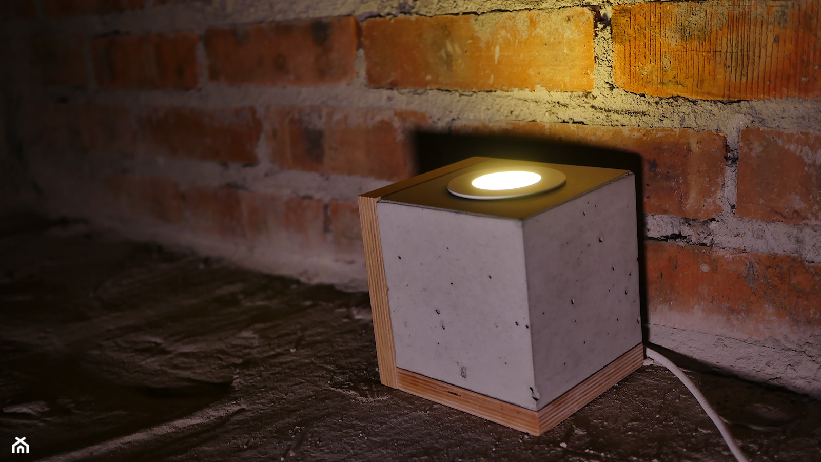 lampa betonowa moderno 13 led - zdjęcie od blocco.pl - Homebook