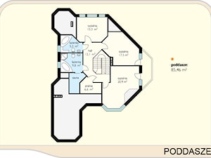 Jaspis rzut poddasza - zdjęcie od Linearte