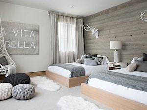 Przytulna sypialnia w skandynawskim stylu 