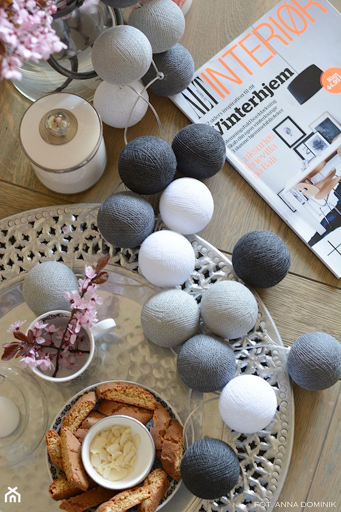 9design: Świetlne girlandy - Grey Shadow - zdjęcie od 9design - Homebook