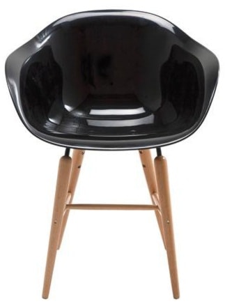 9design Kare design Krzesło Forum Wood czarne - zdjęcie od 9design - Homebook