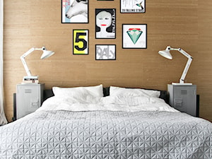 Hk Living - Mała sypialnia, styl skandynawski - zdjęcie od 9design
