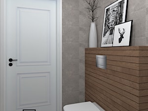 Łazienka 31 - Mała bez okna łazienka, styl skandynawski - zdjęcie od Anna Romik Architektura Wnętrz