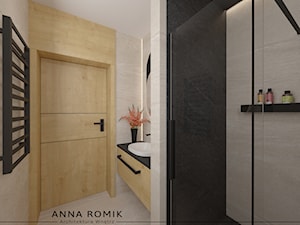 Łazienka nr 83 - Łazienka, styl nowoczesny - zdjęcie od Anna Romik Architektura Wnętrz