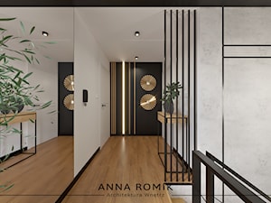 Klatka schodowa - Schody, styl nowoczesny - zdjęcie od Anna Romik Architektura Wnętrz