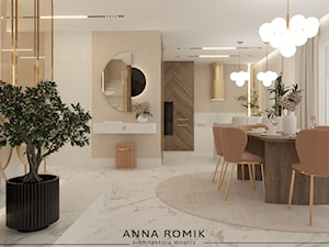 Kuchnia 30 - Kuchnia, styl glamour - zdjęcie od Anna Romik Architektura Wnętrz