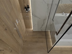 Łazienka 25 - Średnia bez okna łazienka, styl nowoczesny - zdjęcie od Anna Romik Architektura Wnętrz