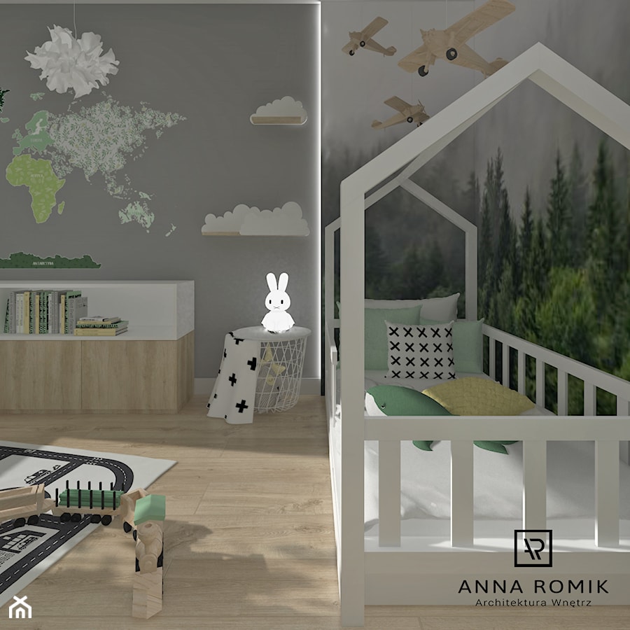 Pokój dziecięcy 13 - Pokój dziecka, styl skandynawski - zdjęcie od Anna Romik Architektura Wnętrz