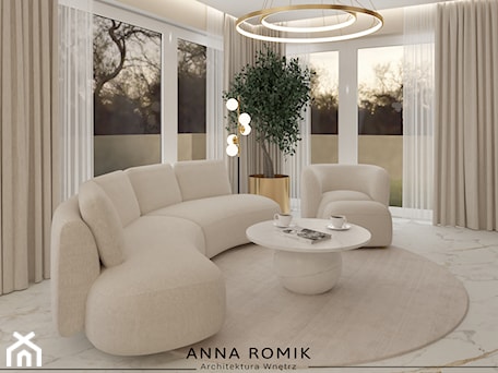 Aranżacje wnętrz - Salon: Salon 10 - Salon, styl glamour - Anna Romik Architektura Wnętrz. Przeglądaj, dodawaj i zapisuj najlepsze zdjęcia, pomysły i inspiracje designerskie. W bazie mamy już prawie milion fotografii!