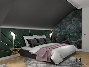 Sypialnia 16 - Sypialnia, styl tradycyjny - zdjęcie od Anna Romik Architektura Wnętrz