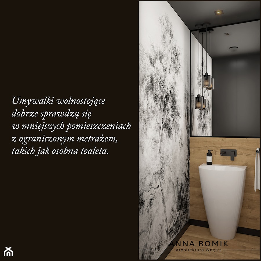 łazienka 87 - Łazienka, styl nowoczesny - zdjęcie od Anna Romik Architektura Wnętrz