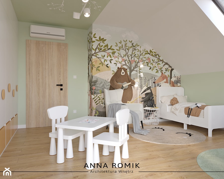 Pokój dziecięcy nr 11 - Pokój dziecka, styl skandynawski - zdjęcie od Anna Romik Architektura Wnętrz