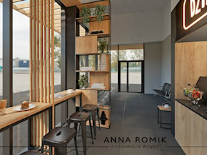 Bistro 1 - Wnętrza publiczne, styl nowoczesny - zdjęcie od Anna Romik Architektura Wnętrz