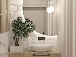 Toaleta 4 - Łazienka, styl nowoczesny - zdjęcie od Anna Romik Architektura Wnętrz