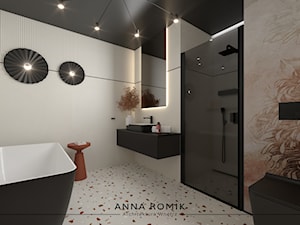 łazienka nr 82 - Łazienka, styl nowoczesny - zdjęcie od Anna Romik Architektura Wnętrz