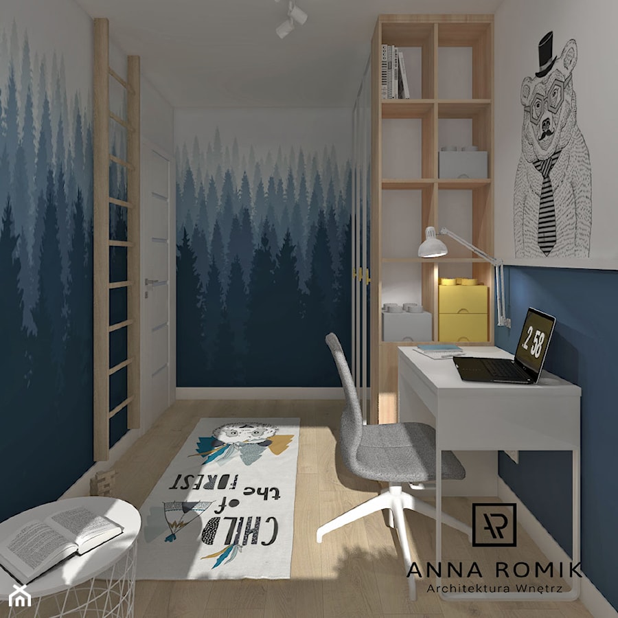 Pokój dziecięcy 14 - Pokój dziecka, styl skandynawski - zdjęcie od Anna Romik Architektura Wnętrz