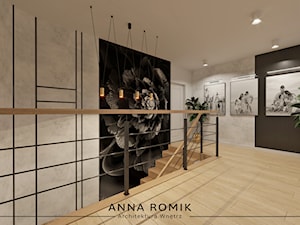 Klatka schodowa 1 - Schody, styl industrialny - zdjęcie od Anna Romik Architektura Wnętrz