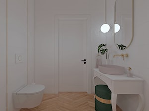 Łazienka 34 - Łazienka, styl nowoczesny - zdjęcie od Anna Romik Architektura Wnętrz