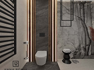 Łazienka 61 - Duża łazienka, styl industrialny - zdjęcie od Anna Romik Architektura Wnętrz