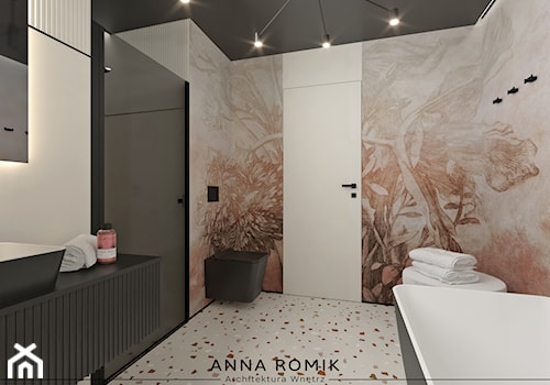 łazienka nr 82 - Łazienka, styl nowoczesny - zdjęcie od Anna Romik Architektura Wnętrz
