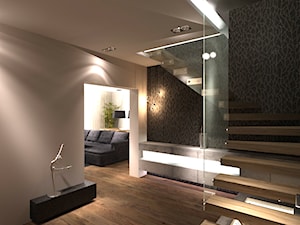 Dom w Myszkowie - Schody, styl nowoczesny - zdjęcie od New Concept Design