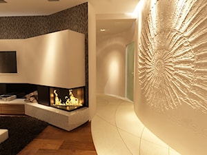Dom Rybałtowska - Salon, styl nowoczesny - zdjęcie od New Concept Design
