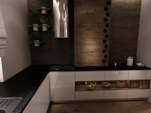 Dom w Myszkowie - Kuchnia, styl nowoczesny - zdjęcie od New Concept Design