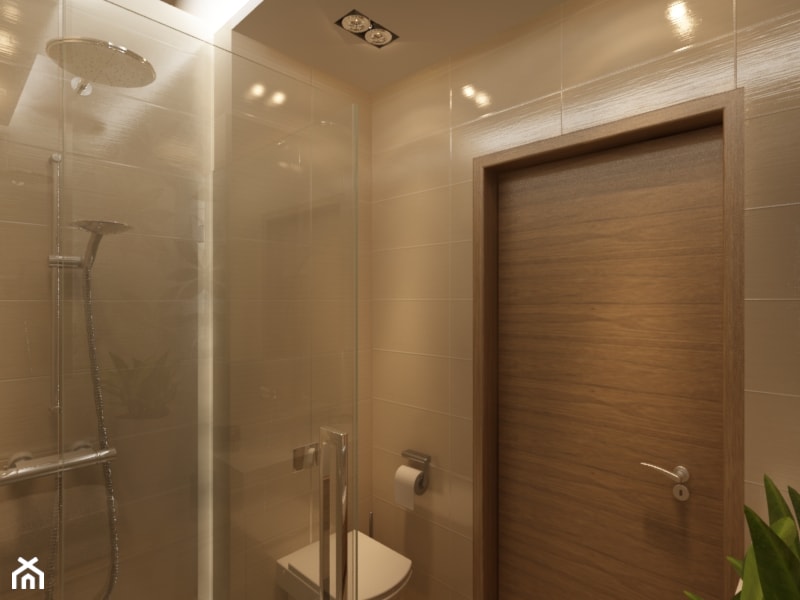 łazienka w kremie - Łazienka, styl nowoczesny - zdjęcie od New Concept Design