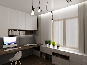 Dom w Myszkowie - Biuro, styl nowoczesny - zdjęcie od New Concept Design