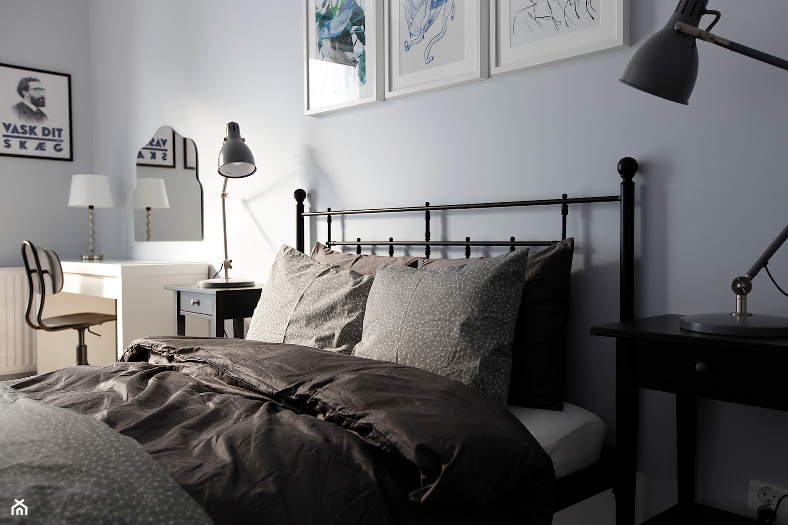 Mieszkanie na wynajem 58 m2 - sypialnia - zdjęcie od Ola | MIKMOK - Homebook